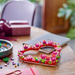 LEGO Heart Ornament Building Toy Set - Fun Arts and Crafts Idea for Girls and Boys, Ages 9+ - Gift for Kids - Display on The Wall as Home Decoration - 40638 - Image 6