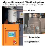20HP Screw Air Compressor – 81 CFM, 120 PSI, 3 Phase, Energy-Saving, Industrial Grade - Image 6