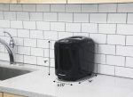 Elite Gourmet EBM8103B Programmable Bread Maker Machine 3 Loaf Sizes, 19 Menu Functions Gluten Free White Wheat Rye French and more, 2 Lbs, Black - Image 2