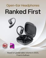 SHOKZ OpenFit 2 Open-Ear Headphones,True Wireless Bluetooth Earphones with Microphone,Earhook Earbuds with 48 Hours of Playtime,Fast Charging,IP55 Water-Resistant,with Carrying Bag,Black,Bluetooth5.4 - Image 11