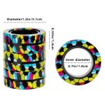 Magnetic Rings Fidget Toy Set, Idea ADHD Fidget Toys, Adult Fidget Magnets Spinner Rings for Anxiety Relief Therapy, Fidget Pack Great Gift for Adults Teens Kids Easter Basket Stuffers (3PCS) - Image 3