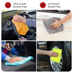 AIDEA Microfiber Cleaning Cloth 24 Pack, Microfiber Towels for Cars, Soft & Absorbent Cleaning Rags, Premium Lint Free Shop Towels for House, Kitchen, Car, 12inx16in - Image 6