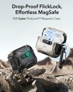 ESR for AirPods Pro 3 Case (2025), Compatible with Airpods Pro 3rd Generation Case (USB-C Cable), Effortless MagSafe, Drop-Proof Lock, Easy Open, Cyber Series, Black - Image 8