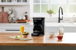 BLACK+DECKER 12-Cup Digital Coffee Maker, Programmable, Washable Basket Filter, Sneak-A-Cup, Auto Brew, Water Window, Keep Hot Plate, Black - Image 4