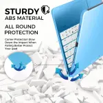 iPad Keyboard Case with Trackpad – 360° Swivel, Backlit, for iPad 10th/11th/Air/Pro 11 - Image 2