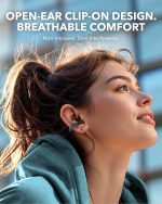 Soundcore C30i by Anker, Open-Ear Earbuds, Clip-On Headphones, Lightweight Comfort, Small-Ear Friendly, Stable Fit, Firm-Shell Design, Attachable Ear Grips, Big Drivers for Clear Audio, 30H Play, IPX4 - Image 7