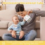 SOCBTNSO Busy Cube Toy for 1 Year Old Boy, Montessori Toys for 1+ Year Old, Travel Sensory Toys for Toddlers 1-3, Learning Fine Motor Skills| 1st Birthday Gifts Boy 9 12 Months Stocking Stuffers - Image 7