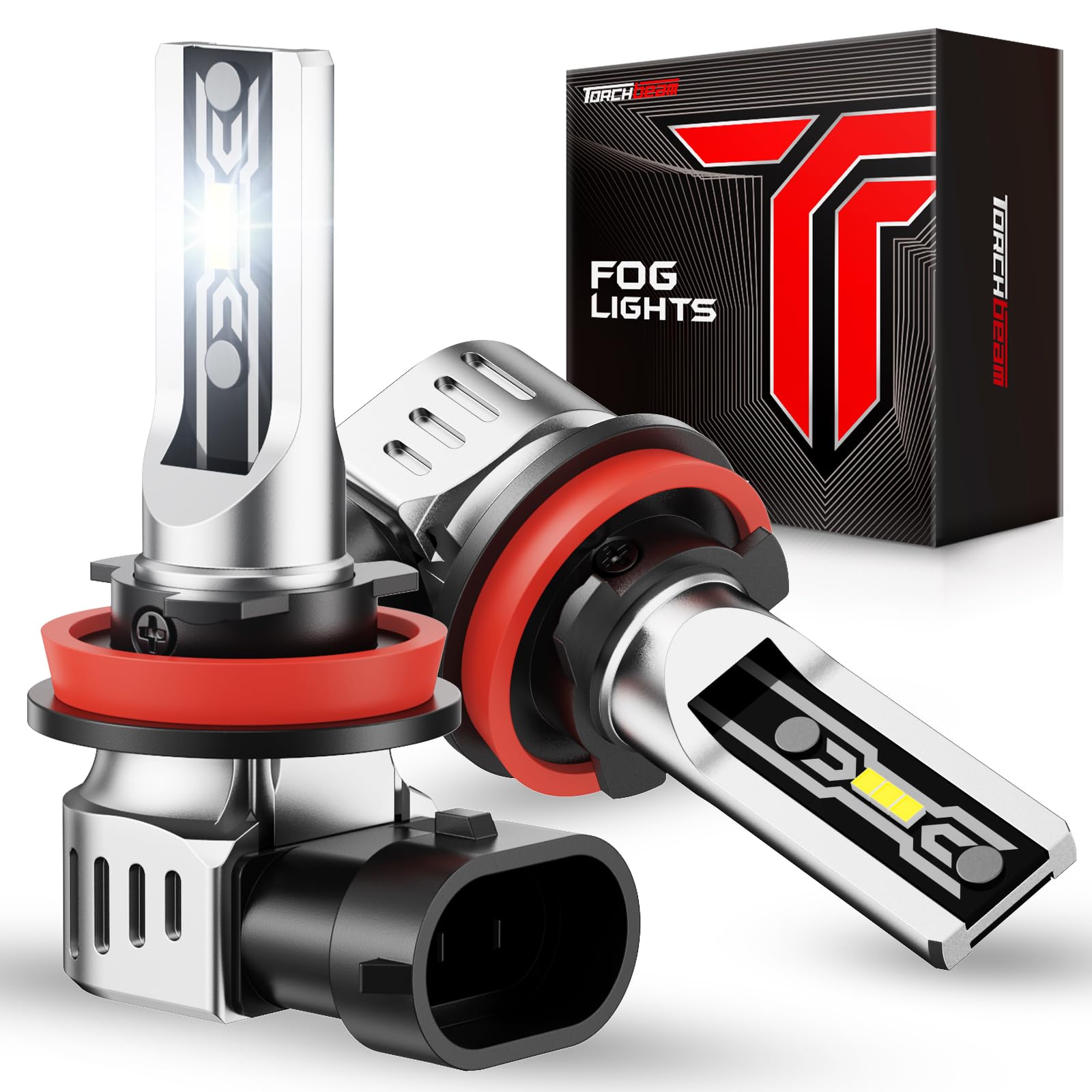 71Qz5OkPx1L Ultra-Bright H11 LED Fog Lights for All-Weather Safety - Image 1