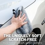 3 Pack Premium XL Shammy Cloth for Car Drying, 34”x25” Chamois Towel for Car, Super Absorbent Shammy Towel for Car, Reusable Soft Car Drying Towels - Image 2