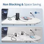 Surge Protector Power Strip – 12 AC Outlets, 4 USB (1 USB-C), 6.5 FT Cord - Image 5