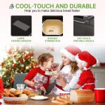 KEEPEEZ Bread Maker, 17-in-1 2LB Stainless Steel with Bread Machine, Non-Stick Pan, Smart Touch, Auto Nut Dispenser, 15H Timer&Keep-Warm, 3 Sizes 3 Colors, 66 Recipes, Gluten-Free, Sourdough - Image 3