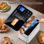 KEEPEEZ Bread Maker, 17-in-1 2LB Stainless Steel with Bread Machine, Non-Stick Pan, Smart Touch, Auto Nut Dispenser, 15H Timer&Keep-Warm, 3 Sizes 3 Colors, 66 Recipes, Gluten-Free, Sourdough - Image 5