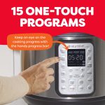 Instant Pot Duo Plus 9-in-1 Multicooker, Pressure Cooker, Slow Cook, Rice Maker, Steamer, Sauté, Yogurt, Warmer & Sterilizer, Includes App With Over 800 Recipes, Stainless Steel, 6 Quarts - Image 10