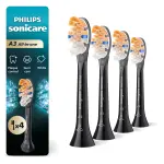 A3 All-in-One Replacement Toothbrush Heads – 4 Pack, Black