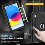 Heavy Duty iPad Case – 11th & 10th Gen, Military Grade, Pencil Holder - Image 6