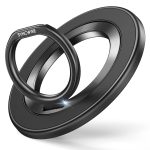 SYNCWIRE Magnetic Phone Ring Holder for MagSafe, 360° Rotation Cell Phone Grip Stand Finger Ring Kickstand Two-Sided Magnet Compatible with iPhone 17 Pro Max 16 15 14 13 12 MagSafe Accessories