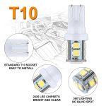 iFunyLED 24 Pieces Dome Light LED Car Interior Bulb Kit Set 194 T10 DE3175 578 31mm 42mm Bulbs Interior Replacement Lights for Car Map License Plate Door Side Marker Cornering Trunk Light - White - Image 4