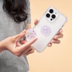 ​​​​PopSockets Phone Grip with Expanding Kickstand, Adhesive Grip, Cute PopSockets - Purple Fields - Image 2