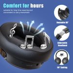 BERIBES Bluetooth Headphones Over Ear, 65H Playtime and 6 EQ Music Modes Wireless Headphones with Microphone, HiFi Stereo Foldable Lightweight Headset, Deep Bass for Home Office Cellphone PC Ect. - Image 5