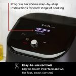 Instant Pot Vortex Plus 6QT ClearCook Air Fryer, Clear Windows, Custom Program Options, 6-in-1 Functions, Crisps, Broils, Roasts, Dehydrates, Bakes, Reheats, from the Makers of Instant Pot, Black - Image 4