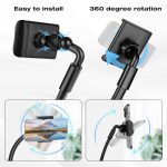 Cell Phone Stand, Neck Cell Phone Holder, Hand Free Flexible Gooseneck Phone Holder for Bed, Neck Phone Holder POV/Vlog Selfie Mount, Universal Multi-Functional Phone Stand for 4.7''-6.7'' Phone - Image 3