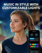 Soundcore V20i by Anker Open-Ear Headphones, Adjustable Ear Hooks, Ultra-Comfort, Snug Fit, Powerful Sound, Clear Calls, IP55, 36H Playtime, Bluetooth 5.4 Wireless Earbuds, Multipoint Connection - Image 2