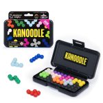 Educational Insights Kanoodle - Original 3D Brain Teaser Puzzle, Single Player Mind Challenge Toys, Handheld Travel Games, Challenging Logic Puzzles and Gifts for Kids, Teens & Adults Ages 7+