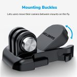 Sametop Helmet Sticky Mounts Adhesive Buckle Mount Screw Accessory Kit Compatible with GoPro Hero 13 12 11 10 Max 9 8 7 6 5 Session DJI Osmo Insta360 AKASO Action Cameras (12 in 1) - Image 4