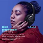 BERIBES Bluetooth Headphones Over Ear, 65H Playtime and 6 EQ Music Modes Wireless Headphones with Microphone, HiFi Stereo Foldable Lightweight Headset, Deep Bass for Home Office Cellphone PC Ect. - Image 4