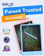 KOKODI LCD Writing Tablet, Gifts for 3 Years Old Boys and Girls，10 Inch Colorful Doodle Board Drawing Tablet, Erasable Reusable Electronic Drawing Pads, Educational and Learning Toys for Kids - Image 8