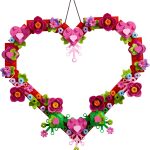 LEGO Heart Ornament Building Toy Set - Fun Arts and Crafts Idea for Girls and Boys, Ages 9+ - Gift for Kids - Display on The Wall as Home Decoration - 40638 - Image 3