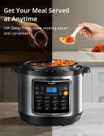 COMFEE’ 16 in 1 Electric Pressure Cooker Instant Multi Cooker Olla de Presion Non-Stick Pot Yogurt Maker Rice Cooker Sauté Steamer 8 Quarts Stainless Steel - Image 5