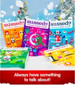 SUSSED The Wacky ‘What Would You Do?’ Card Game - Stocking Stuffer for Teens, Boys, Girls - Social Fun for Kids Ages 10+ & Adults - Great Conversation Starter - Cool Blue Deck - Image 2