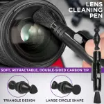Altura Photo Camera Cleaning Kit - Camera Accessories Electronics Bundle - Lens Cleaner Spray, Brush, Pen, Cloths, Wipes, Air Blower - DSLR Photography Accessories Lens Cleaning Kit Photographer Gifts - Image 4