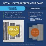 Spearhead Odor Defense Breathe Easy AC & Heater Cabin Filter | Fits Various 2009-2025 Acura/Honda Like OEM | Up to 25% Longer Lasting w/Activated Carbon (BE-182) - Image 6