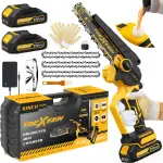 Mini Chainsaw – 6-Inch, Brushless, Auto Chain Regulator, Auto Oiler