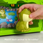 Fisher-Price Little People Toddler Toy Forest Friends Carry Case Playset with Animal Figures for Pretend Play Kids Ages 1+ Years - Image 6