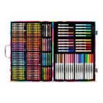 Inspiration Art Case Coloring Set – 140-Piece, Washable Markers, Crayons, Colored Pencils, Paper, Ages 5+ - Image 7
