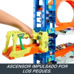 Hot Wheels City Ultimate Garage Track Set with 2 Die-Cast Toy Cars & Car-Eating Dragon, Stores 50+ Vehicles, 4 Levels - Image 6