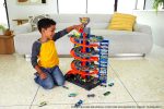 Hot Wheels City Mega Garage Playset with Corkscrew Elevator & Storage for 60+ Cars, Includes 1 Hot Wheels 1:64 Scale Vehicle, Gift for Kids 4 Years Old & Up, HFH03 - Image 6