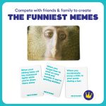 WHAT DO YOU MEME? Family Edition by Relatable, Family Games for Kids 8+, The TikTok Viral, Includes 300 Caption Cards, 108 Photo Cards, Stocking Stuffers Idea for Families - Image 6