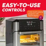 Instant Pot 10QT Air Fryer, 7-in-1 Functions with EvenCrisp Technology that Crisps, Broils, Bakes, Roasts, Dehydrates, Reheats & Rotisseries, Includes over 100 In-App Recipes, Stainless Steel - Image 6