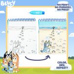 Horizon Group USA Bluey Aqua Art - Reusable Water Reveal Activity Pages With Water Pen for No-Mess Drawing and Coloring - Image 7