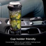 Ninja BC151BK Blast Portable Blender, Cordless, 18oz. Vessel, Personal Blender-for Shakes & Smoothies, BPA Free, Leakproof-Lid & Sip Spout, USB-C Rechargeable, Dishwasher Safe Parts, Black - Image 8