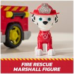 Paw Patrol Fire Rescue: Marshall Rescue Fire Engine with Action Figure & Projectile Launcher & Toy Truck, Kids Toys for Boys & Girls Ages 3 and Up - Image 8