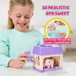 Little Live Pets Bunny Mini Interactive Toy Set, Hutch Animal Playset with 3 Surprise Babies, 20+ Sounds, Bunny Accessories for Girls Ages 3+ - Image 4
