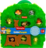 Fisher-Price Little People Toddler Toy Forest Friends Carry Case Playset with Animal Figures for Pretend Play Kids Ages 1+ Years - Image 2