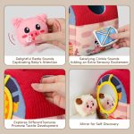 Vanvimen Baby Girl Toys 6-12 Months, Surprise Barn with 12 PCS Stuffed Farm Animals, Montessori Sensory Developmental Learning Toys for 6-12 Months, Ideals 6 7 8 9 Month Old Baby Boy Girl Gifts Toy - Image 6