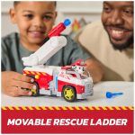 Paw Patrol Fire Rescue: Marshall Rescue Fire Engine with Action Figure & Projectile Launcher & Toy Truck, Kids Toys for Boys & Girls Ages 3 and Up - Image 7
