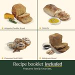 Cuisinart Bread Maker Machine, Stainless Steel Automatic Bread Machine with 12 Menu Options, 3 Loaf Sizes up to 2 Lb., 3 Crust Colors, Removable Nonstick Baking Pan & Kneading Paddle, CBK-110NAS - Image 4